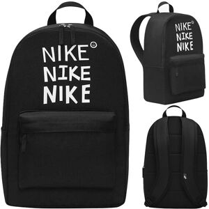 (Black) Nike Heritage Backpack Sports Gym School Rucksack Unisex Bag Black DQ575 (Black) Nike Heritage Backpack Sports Gym School Rucksack Unisex Bag Black DQ575
