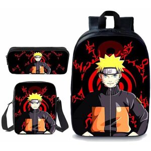 Unbranded Naruto Peripheral Student School Bag Cartoon Anime Backpack Shoulder Bag Pencil Unbranded Naruto Peripheral Student School Bag Cartoon Anime Backpack Shoulder Bag Pencil
