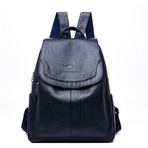 Maxpower (Dark blue) Genuine Women Leather Backpack Fashion Female Shoulder Bag Sac a Dos Maxpower (Dark blue) Genuine Women Leather Backpack Fashion Female Shoulder Bag Sac a Dos