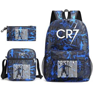 Unbranded (18) Hiking Outdoor Bag 3pcs Football CR7 Backpack 3D Printe Teens Shoulder Bags Unbranded (18) Hiking Outdoor Bag 3pcs Football CR7 Backpack 3D Printe Teens Shoulder Bags