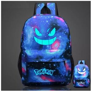 Unbranded (1#) Luminous Backpack Galaxy Rucksack Gengar Travel Shoulder School Bags Unbranded (1#) Luminous Backpack Galaxy Rucksack Gengar Travel Shoulder School Bags