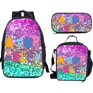 MAYJAM A for Adley Football Backpack for Kids - Insulated Lunch Bag, Rucksack & Pencil MAYJAM A for Adley Football Backpack for Kids - Insulated Lunch Bag, Rucksack & Pencil