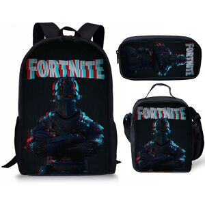 Unbranded (Style B) 3pcs Fortnite Printing School Bag Backpack Lunch Box Pencil Bag Childr Unbranded (Style B) 3pcs Fortnite Printing School Bag Backpack Lunch Box Pencil Bag Childr