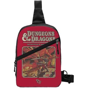 WHIBOS (Dungeons Dragons 1974_249) Sling Bag Women Men Mini Crossbody Backpack Shoulder WHIBOS (Dungeons Dragons 1974_249) Sling Bag Women Men Mini Crossbody Backpack Shoulder