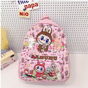 Unbranded (StyleJ) Cartoon Bubble Cute Mart Kids Backpack In Stylish Purple And Pink Desig Unbranded (StyleJ) Cartoon Bubble Cute Mart Kids Backpack In Stylish Purple And Pink Desig
