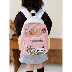 Unbranded (Pink) Labub Childrens Trendy Backpack Soft And Comfortable Design For School An Unbranded (Pink) Labub Childrens Trendy Backpack Soft And Comfortable Design For School An