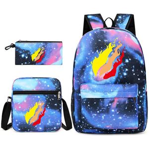 Unbranded (Sky Blue) Leisure Prestonplayz Student Schoolbag Backpack Small Shoulder Bag Pe Unbranded (Sky Blue) Leisure Prestonplayz Student Schoolbag Backpack Small Shoulder Bag Pe