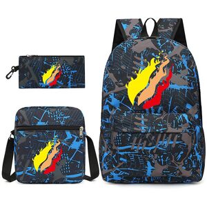 Unbranded (Blue) Leisure Prestonplayz Student Schoolbag Backpack Small Shoulder Bag Pen Ba Unbranded (Blue) Leisure Prestonplayz Student Schoolbag Backpack Small Shoulder Bag Pen Ba