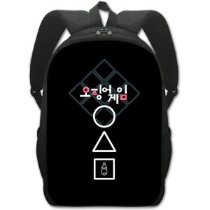 Maxpower (33) Squid Game Round Six Backpack Student Schoolbag Shoulder Bag Lunch Travel L Maxpower (33) Squid Game Round Six Backpack Student Schoolbag Shoulder Bag Lunch Travel L