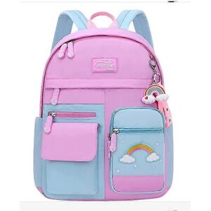 konhill (As show, One size) Large Capacity Backpack for Kids Lightweight Schoolbag Nylon konhill (As show, One size) Large Capacity Backpack for Kids Lightweight Schoolbag Nylon
