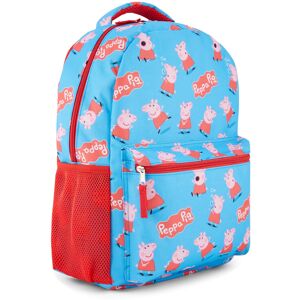 Peppa Pig Allover Print Backpack - Adventure with Peppa and George in Every Step Peppa Pig Allover Print Backpack - Adventure with Peppa and George in Every Step