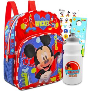 Mickey Mouse Mini Backpack Set - Bundle with 12"" Mickey Backpack Plus Water Bot Mickey Mouse Mini Backpack Set - Bundle with 12"" Mickey Backpack Plus Water Bot