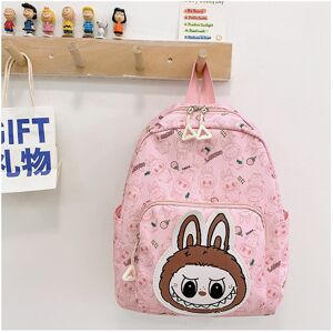 Unbranded (Pink) Labub Cute Kids School Backpack With Fun Cartoon Patterns Perfect For Chi Unbranded (Pink) Labub Cute Kids School Backpack With Fun Cartoon Patterns Perfect For Chi