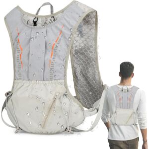 Unbranded (B, Grey) Hydration Backpack, Sports Pack with Reflective Strip, Waterproof Hydr Unbranded (B, Grey) Hydration Backpack, Sports Pack with Reflective Strip, Waterproof Hydr