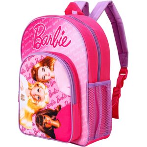 Barbie Kids Premium Backpack School Rucksack Travel Bag, Multicolour Barbie Kids Premium Backpack School Rucksack Travel Bag, Multicolour