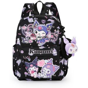 Unbranded (Black, L) Kuromi Sanrio Hello Kitty My Melody Cartoon Pattern Gifts Backpack Ch Unbranded (Black, L) Kuromi Sanrio Hello Kitty My Melody Cartoon Pattern Gifts Backpack Ch