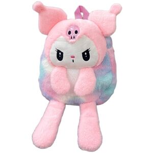 Unbranded (Pink) Sanrio Plush Kuromi Backpack Stuffed Doll Decor Travel Storage Gift Bag K Unbranded (Pink) Sanrio Plush Kuromi Backpack Stuffed Doll Decor Travel Storage Gift Bag K