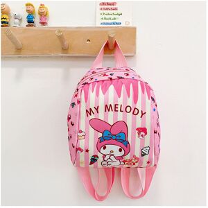 Unbranded (Melody) Adorable New Mini Backpack For Kids Featuring Kuromi And My Melody Desi Unbranded (Melody) Adorable New Mini Backpack For Kids Featuring Kuromi And My Melody Desi