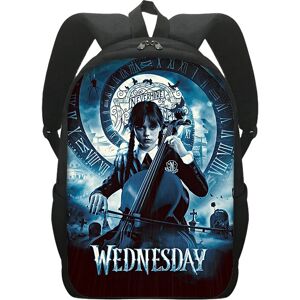 Unbranded (Style A, L) Addams Backpack Wednesday Kid Boy Girl Shoulder Rucksack Bag School Unbranded (Style A, L) Addams Backpack Wednesday Kid Boy Girl Shoulder Rucksack Bag School