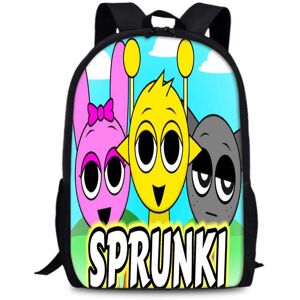 Unbranded (Style 16) Sprunki Durable 15in Oxford Backpack Large Capacity Students School E Unbranded (Style 16) Sprunki Durable 15in Oxford Backpack Large Capacity Students School E