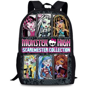 Unbranded (Style 3) High Unisex Monster 15in Backpack Ergonomic Support Oxford Fabric Scho Unbranded (Style 3) High Unisex Monster 15in Backpack Ergonomic Support Oxford Fabric Scho