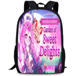 Unbranded (Style 4) Cookie Kingdom Run School Backpack Oxford Fabric Curved Straps Unisex Unbranded (Style 4) Cookie Kingdom Run School Backpack Oxford Fabric Curved Straps Unisex