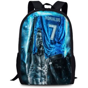 Unbranded (Style 13) Cristiano 15in Ronaldo Oxford Backpack Large Capacity School Travel S Unbranded (Style 13) Cristiano 15in Ronaldo Oxford Backpack Large Capacity School Travel S
