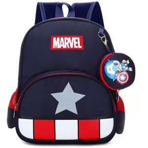 Unbranded (Navy Blue Captain America) America And Captain Sofia Cartoon Children Backpack Unbranded (Navy Blue Captain America) America And Captain Sofia Cartoon Children Backpack