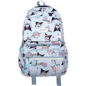 Unbranded (Blue) Kuromi Backpack Sanrio Student Large Capacity Bag Straps Adjustable Shoul Unbranded (Blue) Kuromi Backpack Sanrio Student Large Capacity Bag Straps Adjustable Shoul