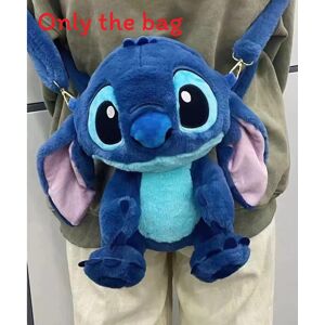 Unbranded (Full Body) Stitch Cute Plush Backpack With Zipper Closure For Casual Travel Ide Unbranded (Full Body) Stitch Cute Plush Backpack With Zipper Closure For Casual Travel Ide