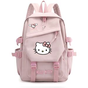 Unbranded (Pink A) Kids Kitty Hello Backpack Cartoon Printing Pattern School Bag For Use D Unbranded (Pink A) Kids Kitty Hello Backpack Cartoon Printing Pattern School Bag For Use D