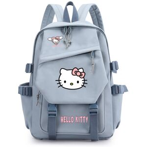 Unbranded (Blue A) Kids Kitty Hello Backpack Cartoon Printing Pattern School Bag For Use D Unbranded (Blue A) Kids Kitty Hello Backpack Cartoon Printing Pattern School Bag For Use D