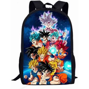 Unbranded (09) Ball Dragon Anime Cartoon Print Design Kids Backpack Elementary School Back Unbranded (09) Ball Dragon Anime Cartoon Print Design Kids Backpack Elementary School Back