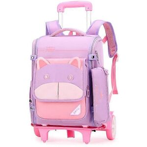 Unbranded (2 large wheels8, One size) School Trolley Bag For boys Rolling backpack For gir Unbranded (2 large wheels8, One size) School Trolley Bag For boys Rolling backpack For gir