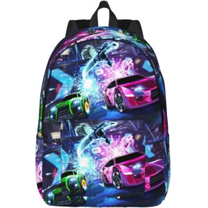 Famgem Backpack Rocket Car Soccer School Bag Travel 15" Famgem Backpack Rocket Car Soccer School Bag Travel 15"