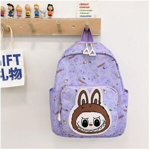 Unbranded (Purple) Cute Labub Kids School Backpack With Fun Cartoon Patterns Perfect For C Unbranded (Purple) Cute Labub Kids School Backpack With Fun Cartoon Patterns Perfect For C