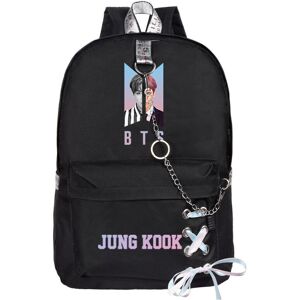 Unbranded (JUNG KOOK) Bts Bangtan Boys Backpack School Bookbag Student Travel Shoulder Bag Unbranded (JUNG KOOK) Bts Bangtan Boys Backpack School Bookbag Student Travel Shoulder Bag