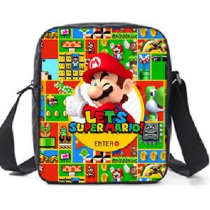 Unbranded (Style J Crossbodybag) Mario Cartoon Super Backpack Student Crossbody Travel Lun Unbranded (Style J Crossbodybag) Mario Cartoon Super Backpack Student Crossbody Travel Lun