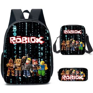 Unbranded (Style F) Roblox 3pcs Schoolbag Lunch Bag Pencil Case Set Backpack Gift Educatio Unbranded (Style F) Roblox 3pcs Schoolbag Lunch Bag Pencil Case Set Backpack Gift Educatio