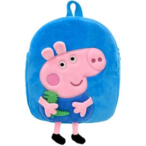 Unbranded (Blue) Peppa Pig 3d Plush Toy Kids Backpack Nursery School Bag Rucksack George S Unbranded (Blue) Peppa Pig 3d Plush Toy Kids Backpack Nursery School Bag Rucksack George S