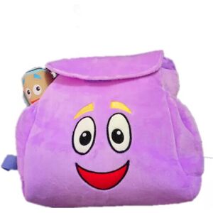 Unbranded (Crystal Purple) The Explorer Dora Nylon Backpack Preschool Bag Map Plush Doll C Unbranded (Crystal Purple) The Explorer Dora Nylon Backpack Preschool Bag Map Plush Doll C