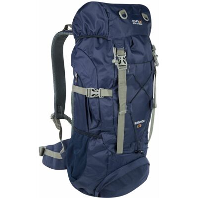 (Black) Regatta Survivor III 65 Litre Rucksack (Black) Regatta Survivor III 65 Litre Rucksack