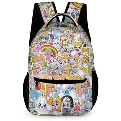 Unbranded Lankybox Camping Anime Backpack for Men/Women/Boys/Girls Gifts Casual Daypack Sc Unbranded Lankybox Camping Anime Backpack for Men/Women/Boys/Girls Gifts Casual Daypack Sc