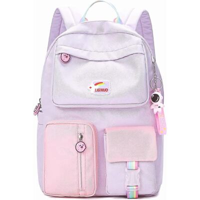 konhill (As show, One size) Backpack for Girls Kids Schoolbag Children Bookbag Women Cas konhill (As show, One size) Backpack for Girls Kids Schoolbag Children Bookbag Women Cas
