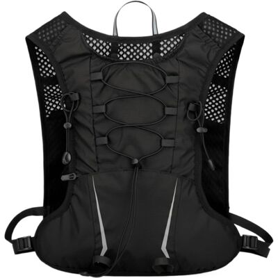Unbranded (B, Black) Hydration Backpack Running Jogging Water Bladder - Reflective Hydra Unbranded (B, Black) Hydration Backpack Running Jogging Water Bladder - Reflective Hydra