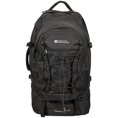 Mountain Warehouse Traveller 60L 20L Rucksack Large Backpack with Rain Co Mountain Warehouse Traveller 60L 20L Rucksack Large Backpack with Rain Co