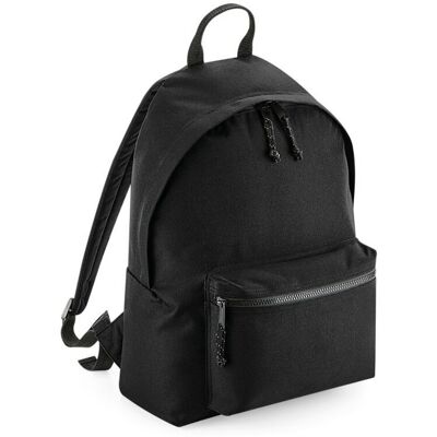 Bagbase Recycled Backpack - Black - One Size Bagbase Recycled Backpack - Black - One Size