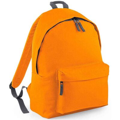 Bagbase Original Fashion Backpack Orange/Graphite - Backpack Bagbase Original Fashion Backpack Orange/Graphite - Backpack