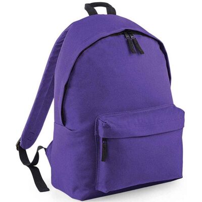 Bagbase Original Fashion Backpack - Purple - One Size Bagbase Original Fashion Backpack - Purple - One Size
