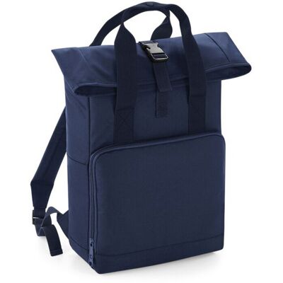 Bagbase Navy Dusk Roll Top Twin Handle Backpack - Backpack Bagbase Navy Dusk Roll Top Twin Handle Backpack - Backpack